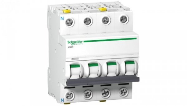 Wyłącznik nadprądowy iC60N-B16-3N B 16A 3N-biegunowy A9F03716