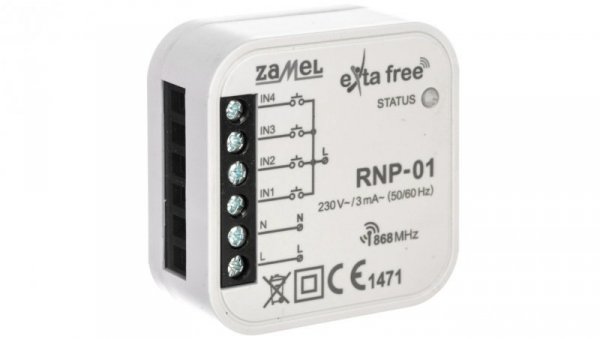 Nadajnik radiowy dopuszkowy RNP-01 EXF10000034