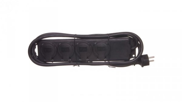 Przedłużacz warsztatowy 4x230V IP44 H07RN-F 3G1,5 2m 1159964