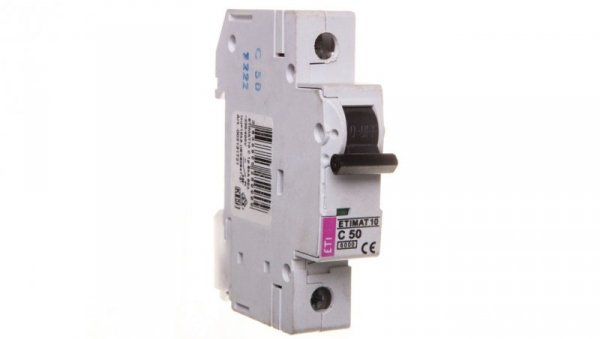 Wyłącznik nadprądowy 1P C 50A 6kA AC ETIMAT10 002131721