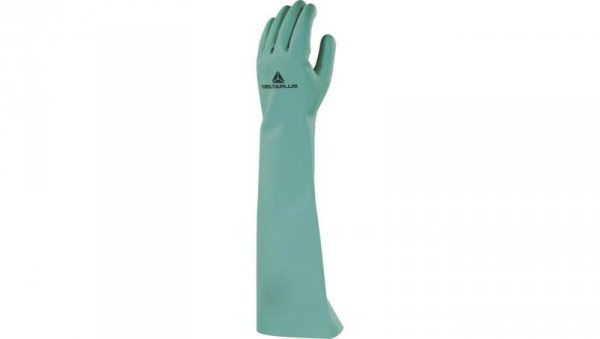 Rękawice z nitrylu chlorowane długość 46 cm, gr. 0,55 mm VE846VE10
