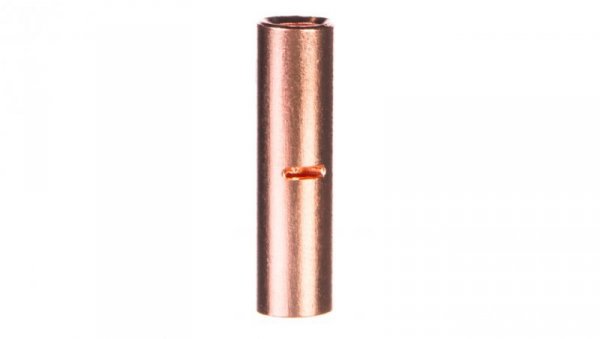Końcówka /tulejka/ łącząca miedziana niecynowana 10mm2 LN10 /100szt./