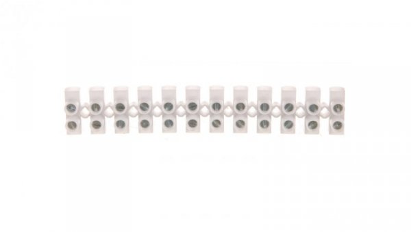 Złączka zaciskowa 12-torowa 6mm2 450V 41A bezhalogenowa biała 74 CE WS/EKL 1 S 2056224 /10szt./
