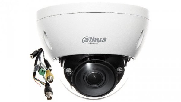 Kamera wandaloodporna metalowa HD-CVI, PAL 8,3Mpix 4K UHF 3,7-11mm Motor zoom WDR 120dB HAC-HDBW3802E-Z-3711