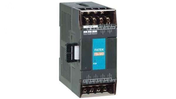 Moduł 6 wejść analog., 14 bitów FBs-6AD