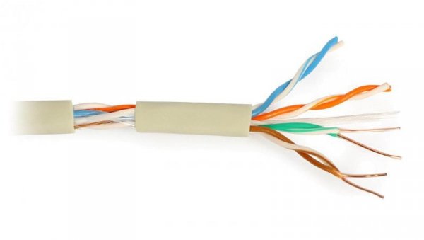 Przewód NETSET BOX U/UTP 5e skrętka wewnętrzna 15 lat gwarancji E1408_305 22223 /305m/