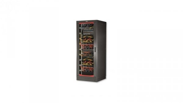 Szafa stojąca złożona 27U 600x800 rack 19drzwi szklane