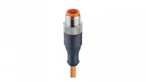 Kabel konfekcjonowany jednostronnie zakończony złącze M12 5-pin męskie proste RST 5-259/2 M