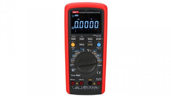 Uniwersalny miernik cyfrowy multimetr V, A, om, F, Hz, DutyC, temp True RMS, USB, NCV UT-171B