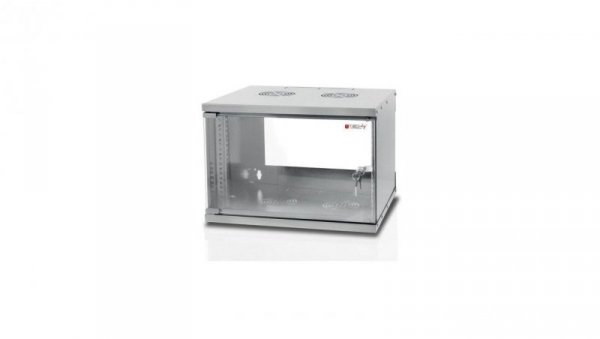 Szafka Wisząca ECO 19 6U/450mm Zmontowana Szara