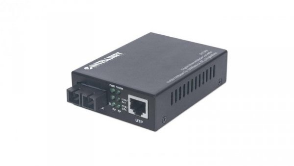 Media Konwerter 1000Baset-T RJ45 do 1000Base-LX SC SM 20km