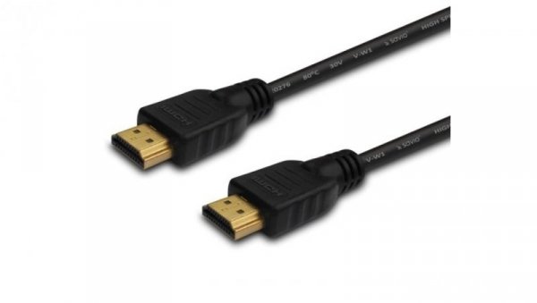 Kabel SAVIO cl-01 (HDMI - HDMI 1,5m kolor czarny)
