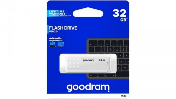 Pendrive GoodRam UME2 UME2-0320W0R11 (32GB USB 2.0 kolor biały)
