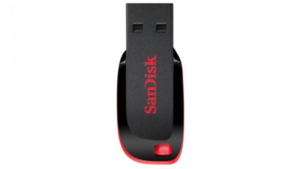 Pendrive SanDisk Cruzer Blade SDCZ50-064G-B35 (64GB USB 2.0 kolor czarny)