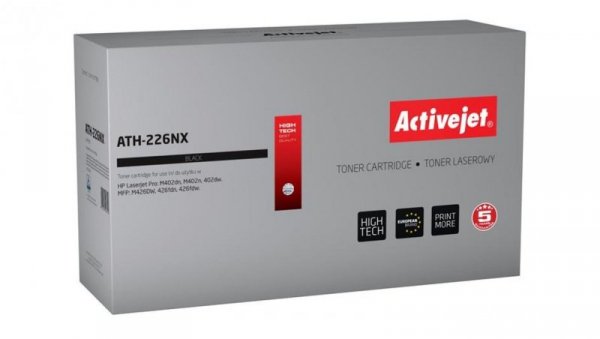 Toner Activejet ATH-226NX (zamiennik HP 226X CF226X Supreme 9000 stron czarny)