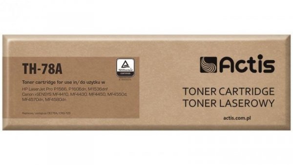 Toner ACTIS TH-78A (zamiennik HP 78A CE278A, Canon CRG-728 Standard 2100 stron czarny)