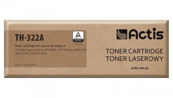 Toner ACTIS TH-322A (zamiennik HP 128A CE322A Standard 1300 stron żółty)