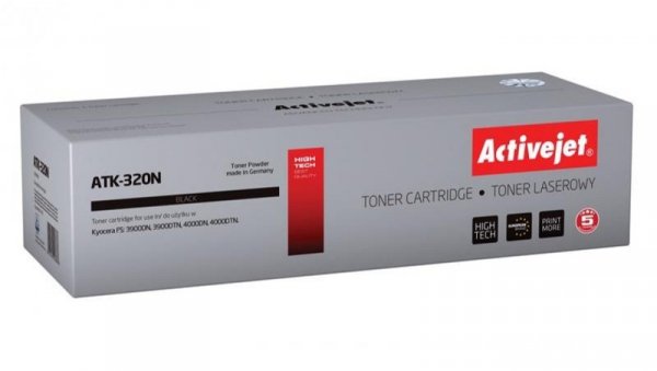 Toner Activejet ATK-320N (zamiennik Kyocera TK-320 Supreme 15000 stron czarny)