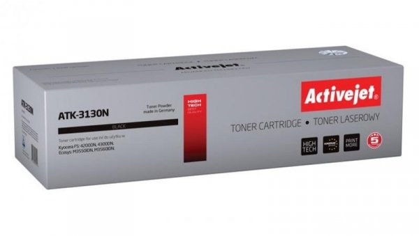 Toner Activejet ATK-3130N (zamiennik Kyocera TK-3130 Supreme 25000 stron czarny)