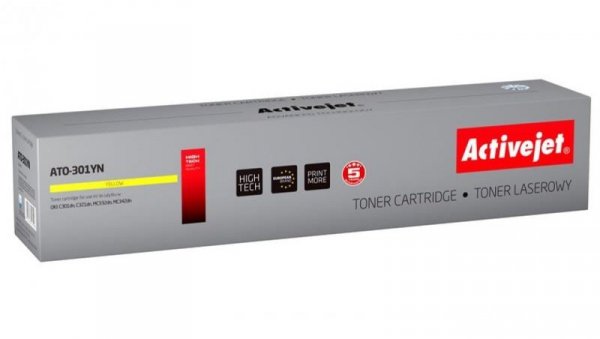 Toner Activejet ATO-301YN (zamiennik OKI 44973533 Supreme 1500 stron żółty)