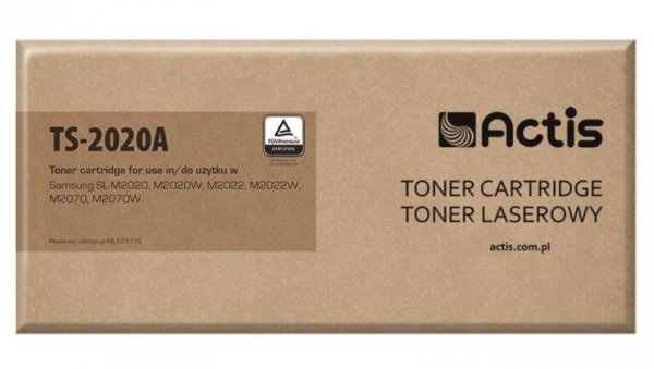 Toner ACTIS TS-2020A (zamiennik Samsung MLT-D111S Supreme 1000 stron czarny)