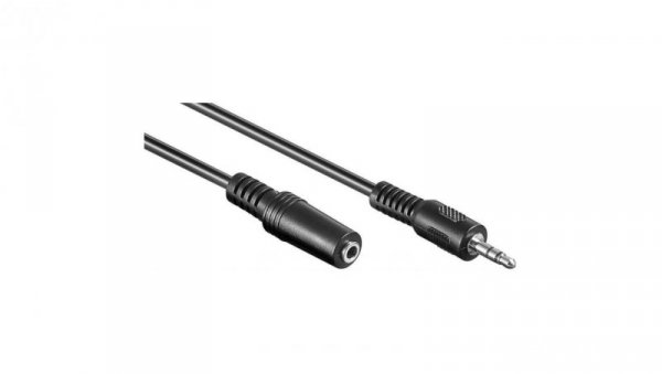 Przedłużacz Kabel Audio Stereo Jack 3.5mm M/F 1.8m