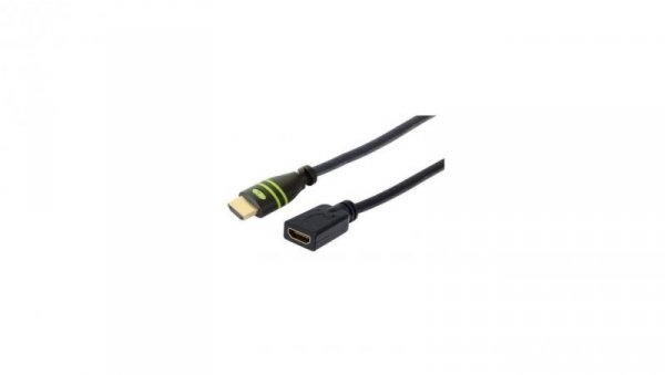 Przedłużacz kabel HDMI/HDMI M/F Ethernet 0.2M 4K60Hz ICOC HDMI2-4-EXT002