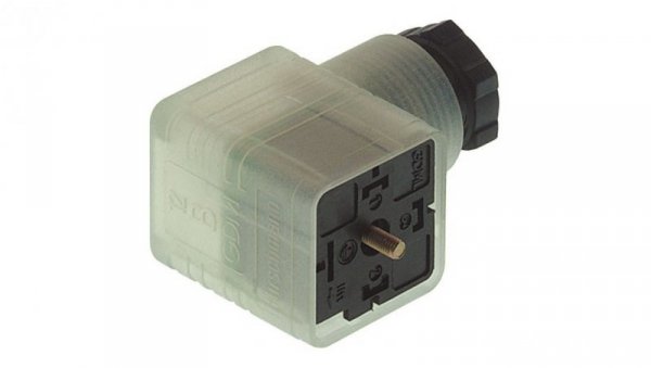 Złącze do samokonfekcjonowania zaworowe typu A żeńskie 4-pinowe kątowe GDML 3011-LED 24 RG