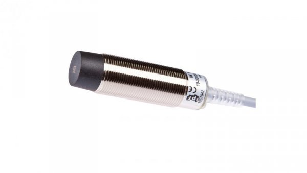 Czujnik indukcyjny M18x1 dł: 61 mm niezabudowany Sn: 10 mm 10-30V DC PNP NO kabel 2m IP67 IN180100