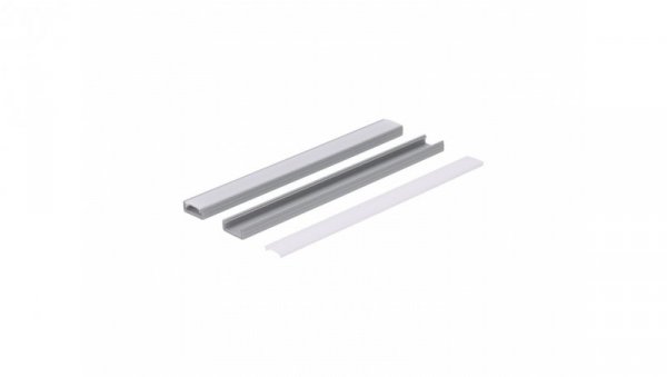 Profil led PCV Line Slim 16x7 2m szary ML