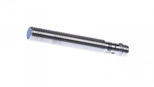 Czujnik indukcyjny M8x1 dł 60mm quasi-zabudowany Sn: 4mm 10-30V DC złącze M8 3-pinowe IP67 IB080076