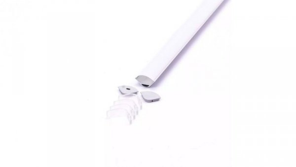 Profil aluminiowy Mleczny do taśm LED 2000mm 3363