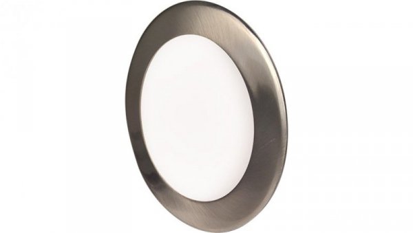 Oprawa downlight LED 12W 850lm 3800K/neutralna IP44/20 okrągły do wbudowania matowy chrom LED60 VEGA-R 12W NW GXDW106