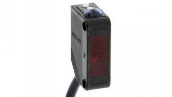 Czujnik fotoelektryczny 5 -100 mm NPN 12-24V DC przewód 2m E3Z-D61