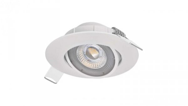 Oczko LED Exclusive 5W ciepła biel biały ZD3121