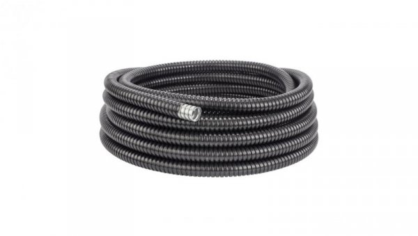 Rura karbowana peszel metalowy Anaconda Multitite 25/21mm 1250N UV w powłoce PVC IP67 czarna /10m/