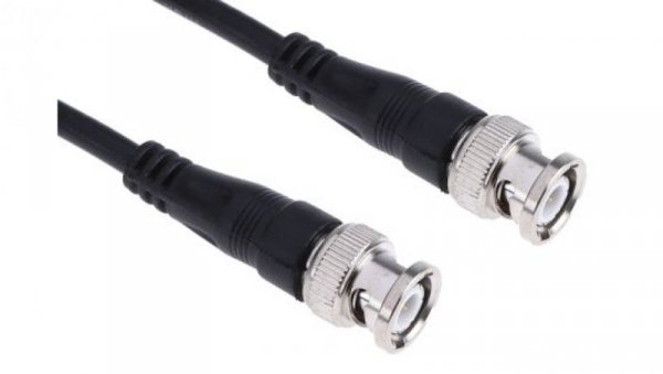 Kabel koncentryczny, RG58 Wtyk BNC Wtyk BNC 3m, RS PRO Z zakończeniem