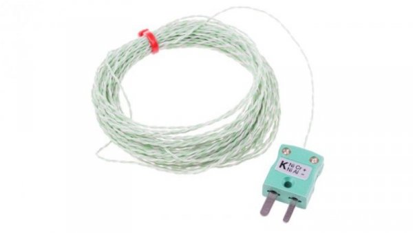 Termopara typ K do +250C 10m kabel 10m IEC