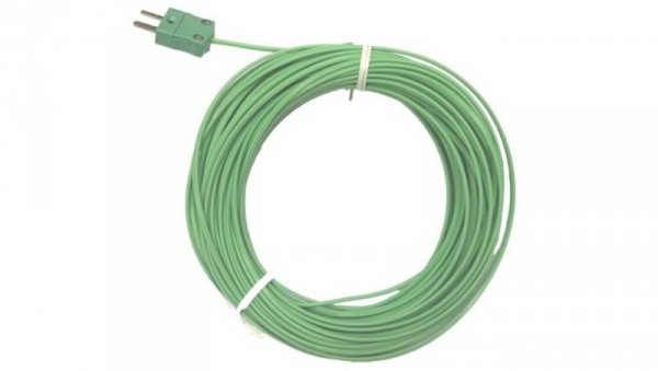 Termopara typ K do +250C 2m kabel 2m, Teflon PFA EN 60584-3:2008, IEC 584-3