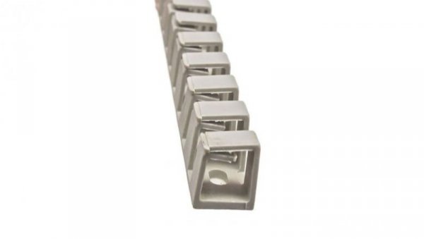 Koryto kablowe Szary Polipropylen Elastyczny Koryto elastyczne panelowe z otworami 9 mm 11mm 500mm RS PRO