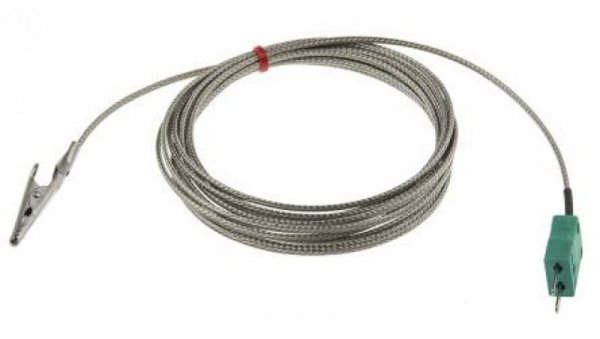 Termopara typ K do +250C kabel 3m, Stal nierdzewna IEC 584