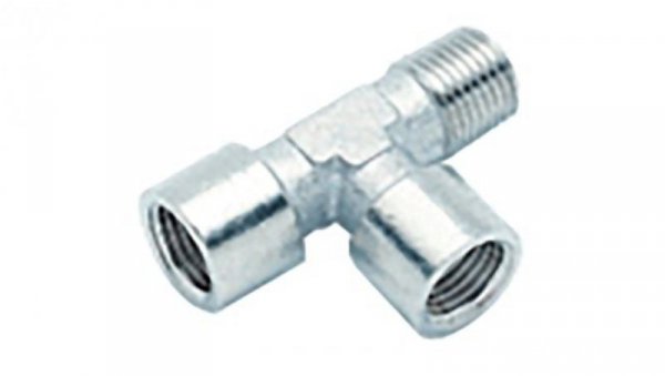 Złączka wtykowa typu T, 1/4cal, 100 barów, RS PRO 176-1072 /10szt./