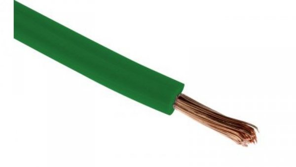 Kabel trzynormowy, dł. 100m 1,5 mm², 21 A, 1 kV DC, 600 V AC, Maks. +105C Zielony Zgodność z trzema normami, RS PRO