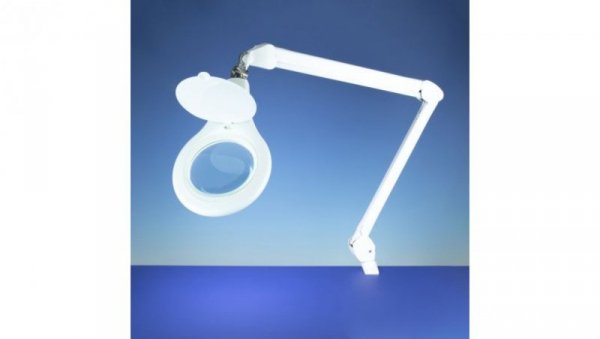 Lampa z lupą, 3dioptrii, 125mm, Table Clamp, LED, 11W