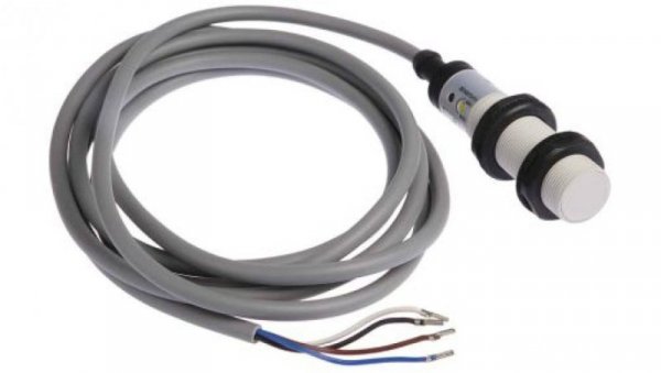 Czujnik pojemnościowy NPN 8 mm cylindryczny M18 x 1 200 mA 10→ 30 V DC IP67