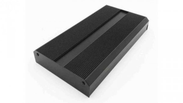 Obudowa radiatora Czarny IP40, 299 x 219 x 50mm, RS PRO