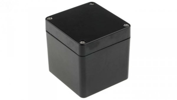 Obudowa Czarny IP68 Silikon, 80 x 75 x 75mm, RS PRO