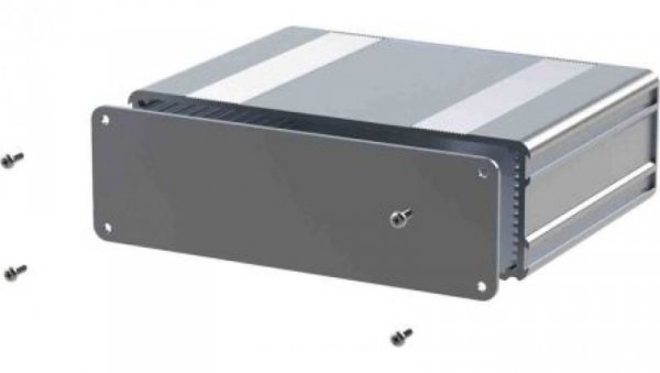 Obudowa urządzeń elektronicznych, aluminiowa, Srebrny, 220 x 169.8 x 53.8mm, RS PRO