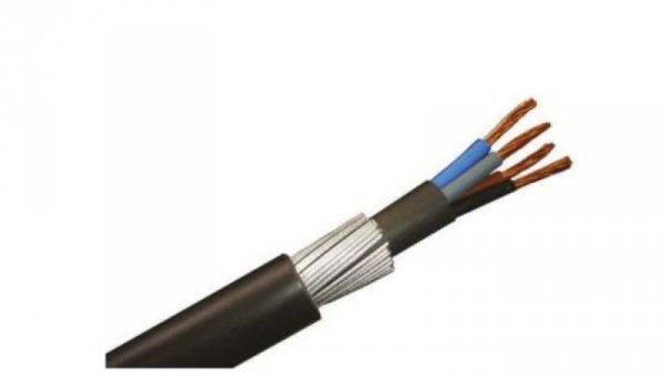 Wielożyłowy kabel przemysłowy Ekranowany 4 4 mm² 600/1000 V Polichlorek winylu PVC 14.7mm 100m RS PRO