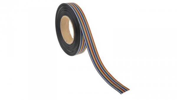 Kabel taśmowy Nieekranowany, 20-żyłowy, raster: 1.27mm, 10m, -20→ +105 C